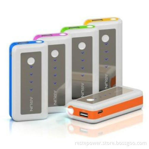 5200mAh Power Bank with LED Torch